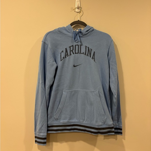 Nike North Carolina Tar Heels Carolina Blue Sweatshirt Hoodie Adult Men's Small - Picture 1 of 5